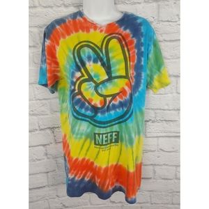 Vintage 2002 Neff Tie Dye T-shirt, Medium